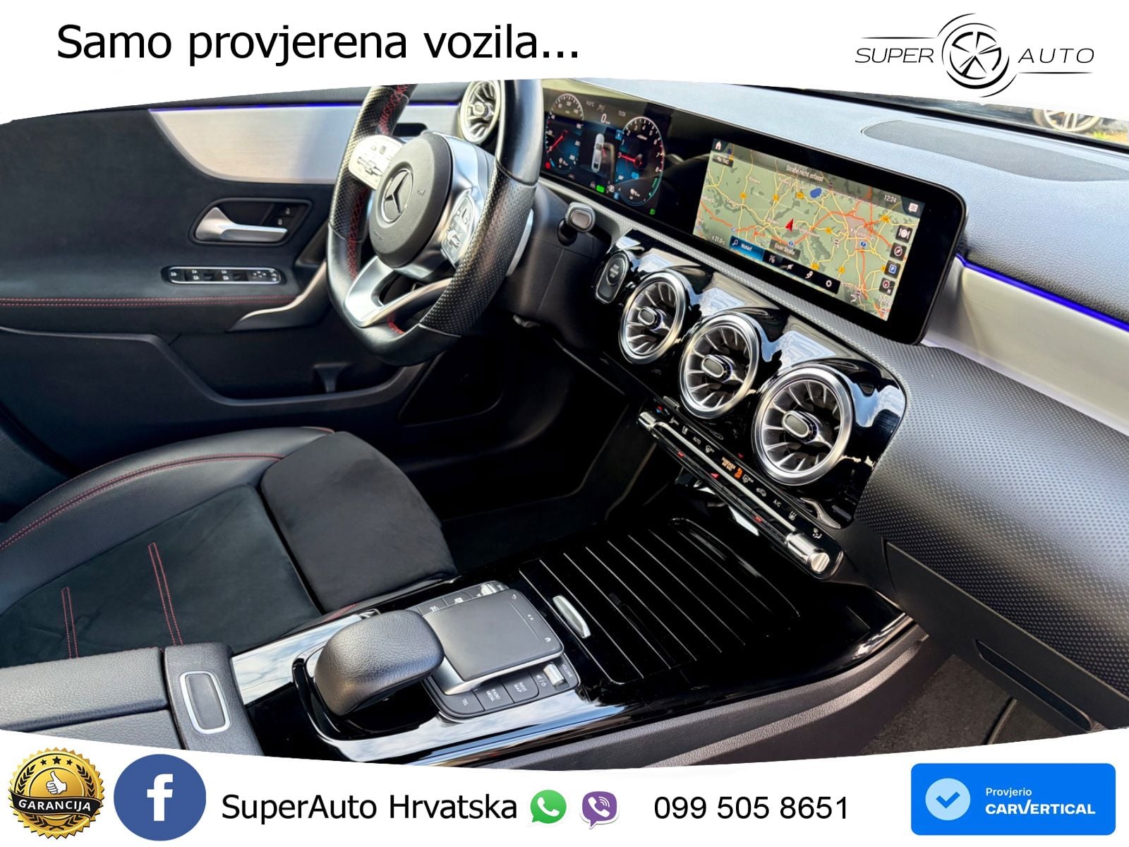 Mercedes-Benz A 250e 8G-DCT AMG LED+GR SJED+ACC