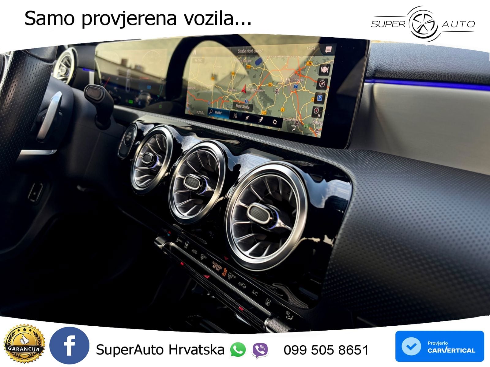 Mercedes-Benz A 250e 8G-DCT AMG LED+GR SJED+ACC