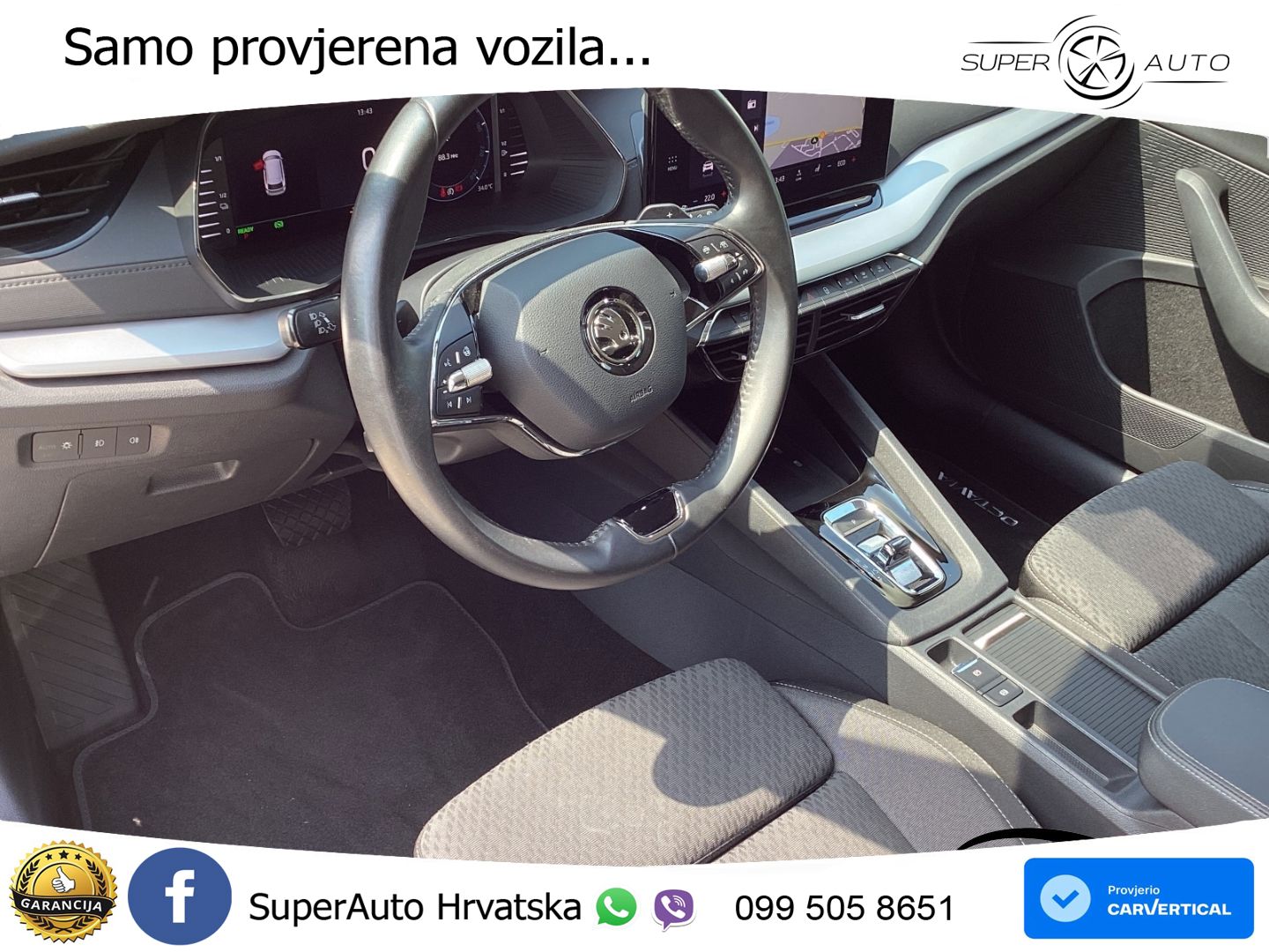 Škoda Octavia Combi iV 1.4 TSI (204 KS) DSG LED+GR SJED+ACC