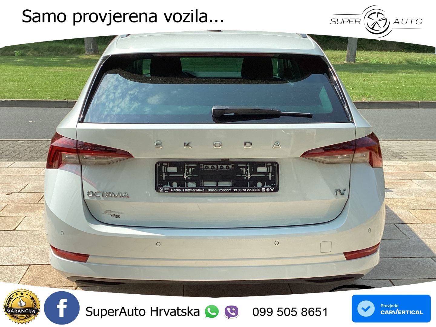 Škoda Octavia Combi iV 1.4 TSI (204 KS) DSG LED+GR SJED+ACC
