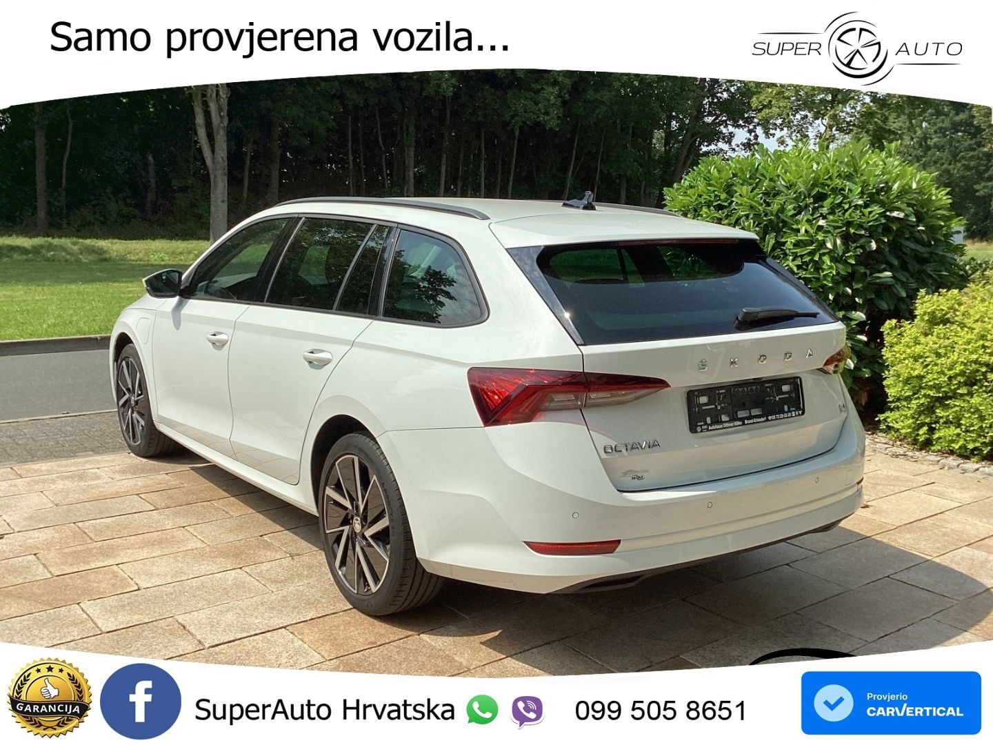 Škoda Octavia Combi iV 1.4 TSI (204 KS) DSG LED+GR SJED+ACC