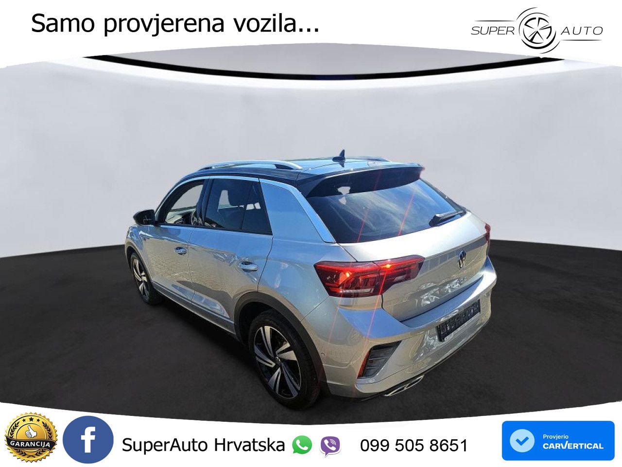 Volkswagen T-Roc 1.5 TSI (150 KS) DSG R-Line LED+GR SJED+ACC