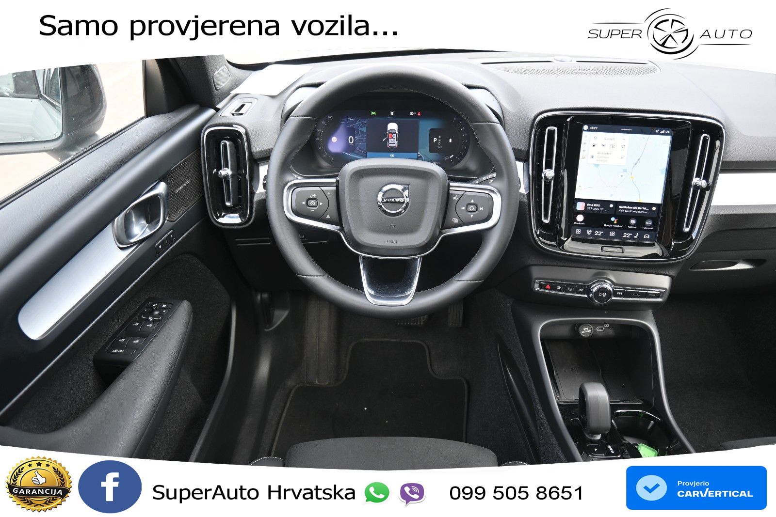 Volvo XC40 2.0 B4 197 KS Automatic ACC+GR SJED+360+PANO