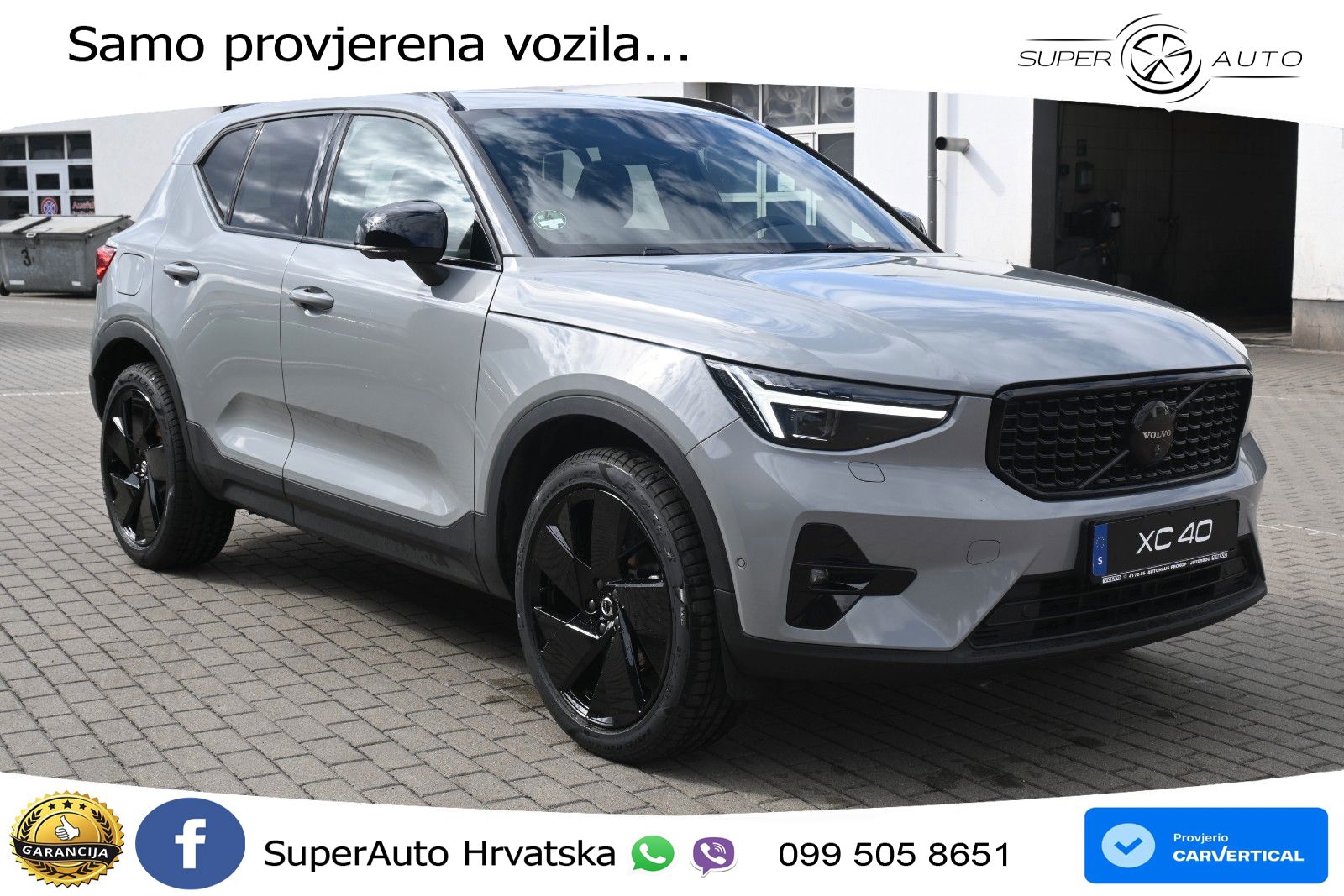 Volvo XC40 2.0 B4 197 KS Automatic ACC+GR SJED+360+PANO