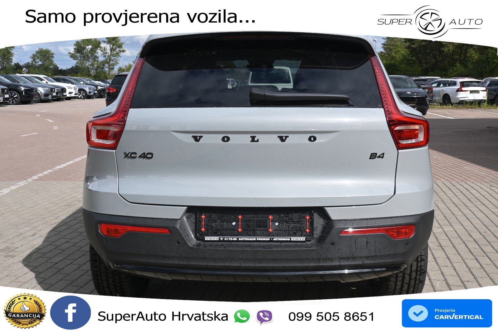 Volvo XC40 2.0 B4 197 KS Automatic ACC+GR SJED+360+PANO