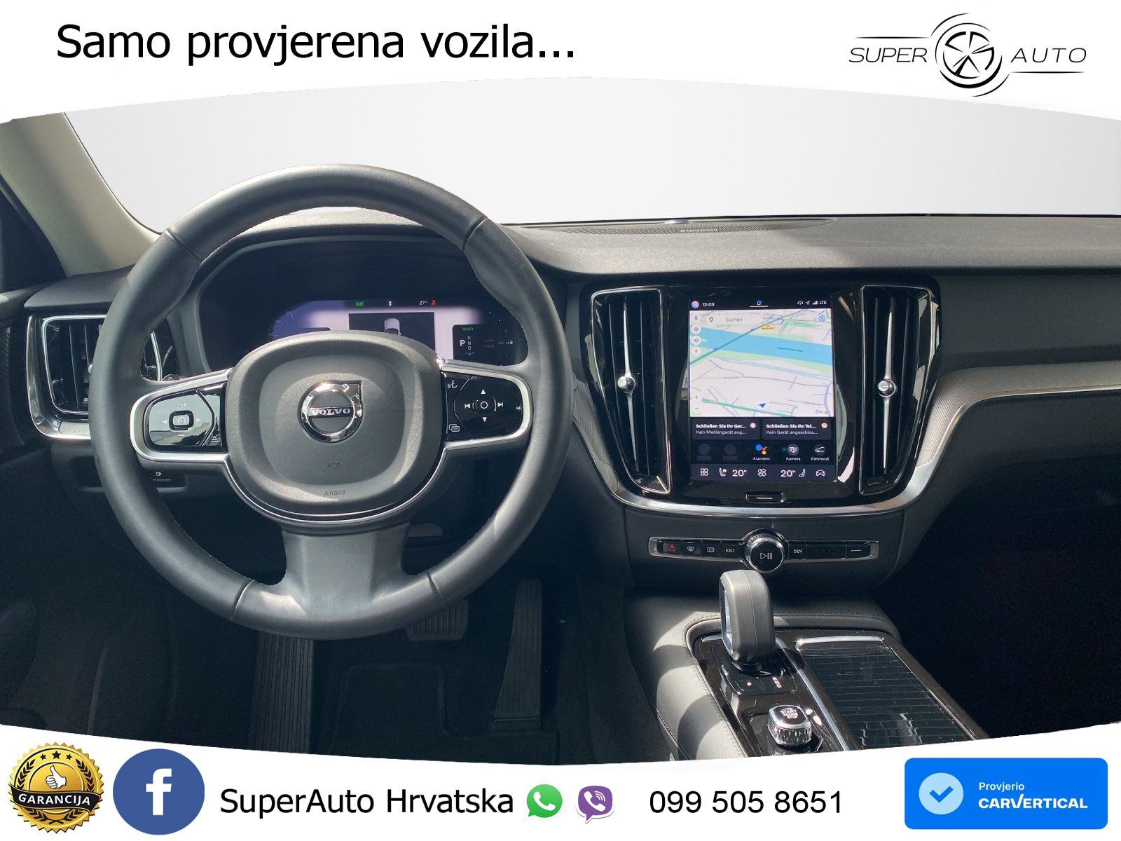 Volvo V60 2.0 T8 AWD Geartronic LED+GR SJED+ACC