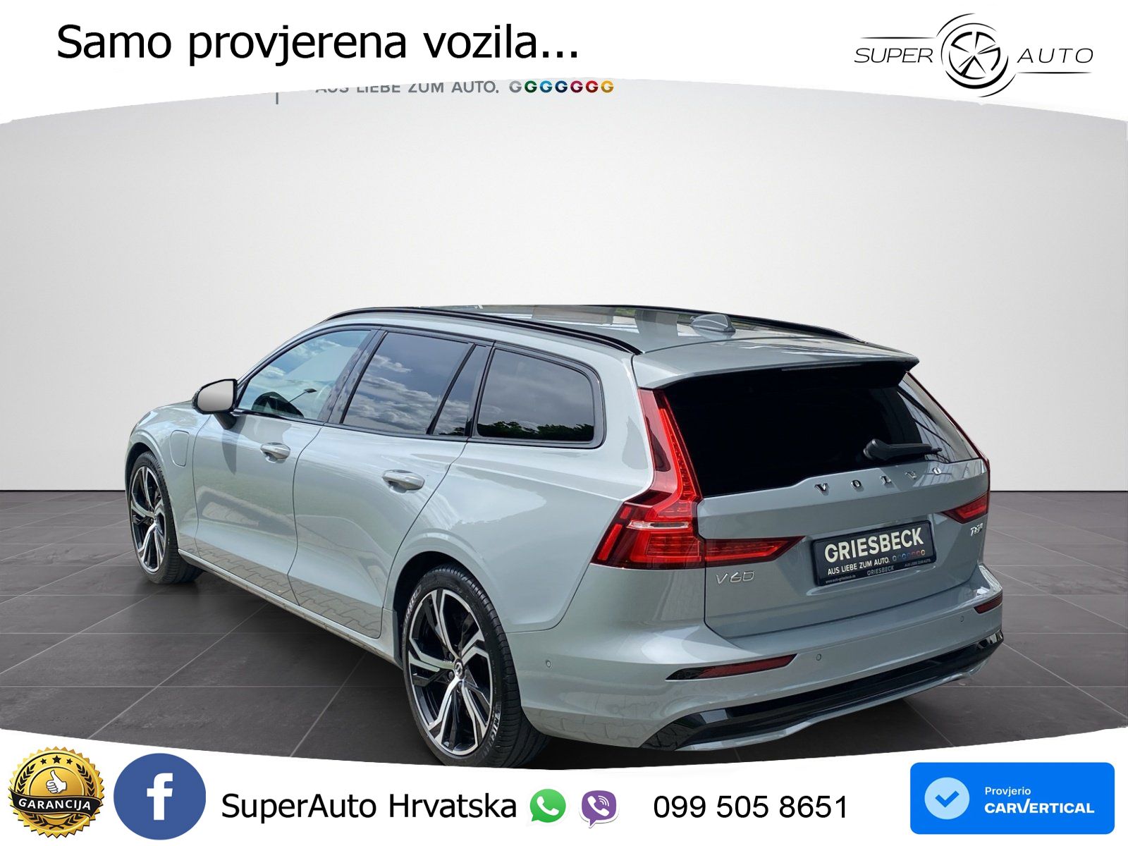 Volvo V60 2.0 T8 AWD Geartronic LED+GR SJED+ACC