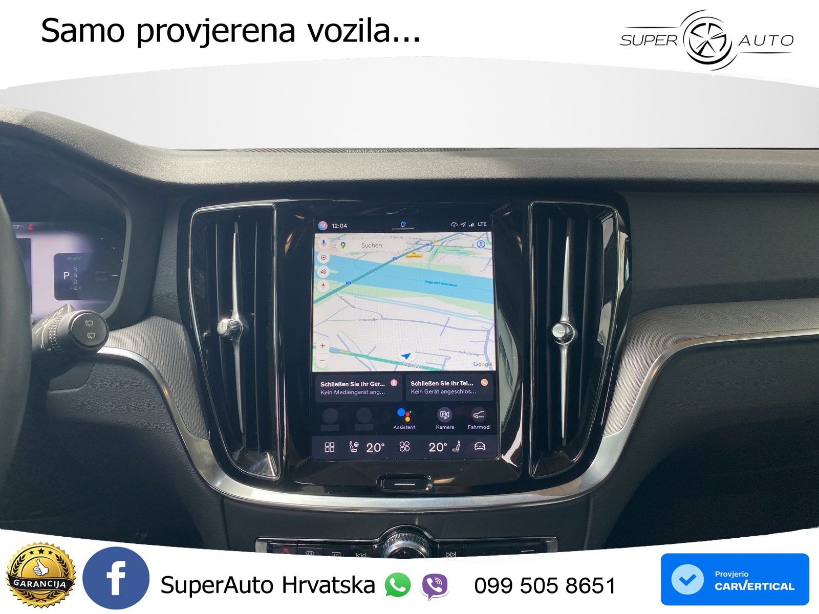 Volvo V60 2.0 T8 AWD Geartronic LED+GR SJED+ACC