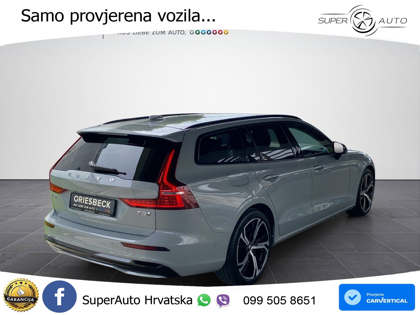 Volvo V60 2.0 T8 AWD Geartronic LED+GR SJED+ACC