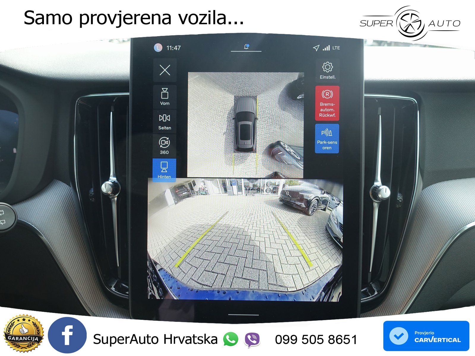 Volvo XC60 B5 Benzin AWD Geartronic ACC+HEAD+4xGR SJED+360+PANO