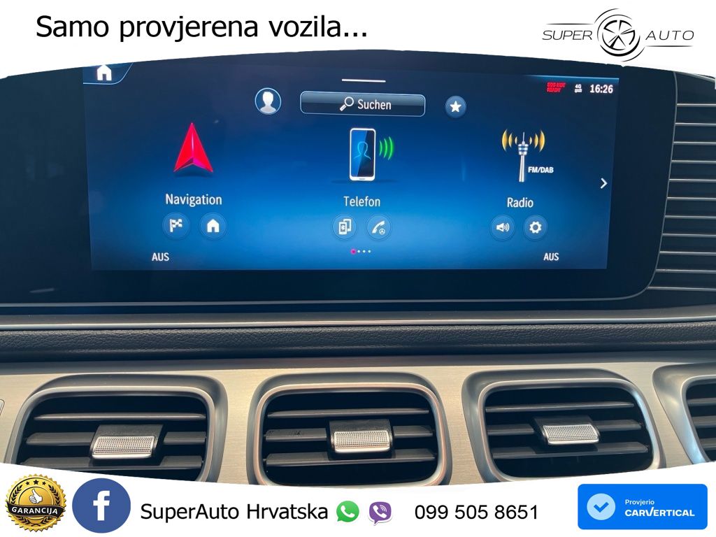 Mercedes GLE 300d (269 KS) EQ Boost 4MATIC 9G-TRONIC AMG ZRAČNI+ACC+GR SJED+360+PANO