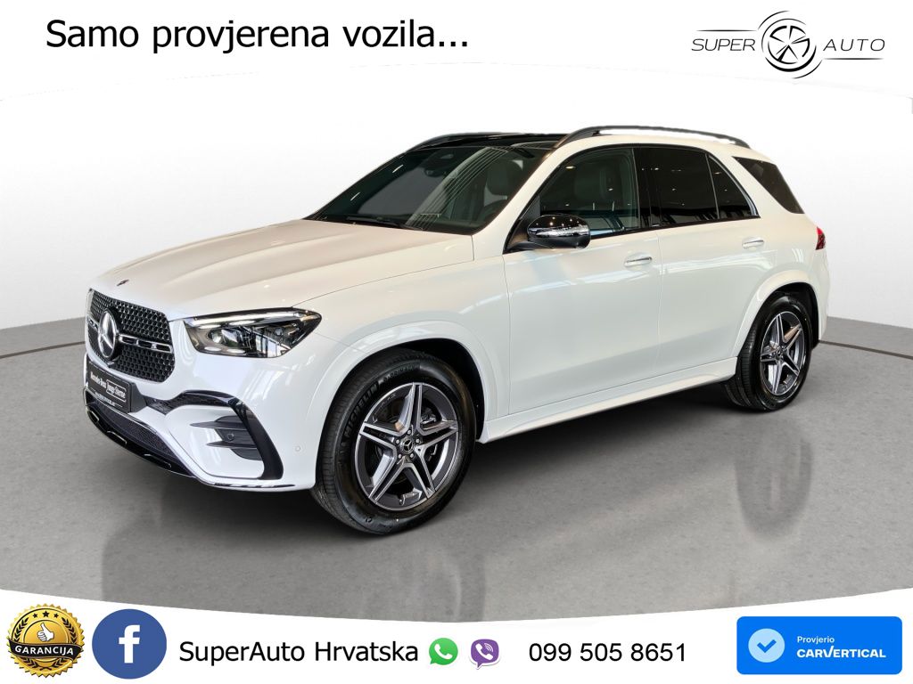 Mercedes GLE 300d (269 KS) EQ Boost 4MATIC 9G-TRONIC AMG ZRAČNI+ACC+GR SJED+360+PANO