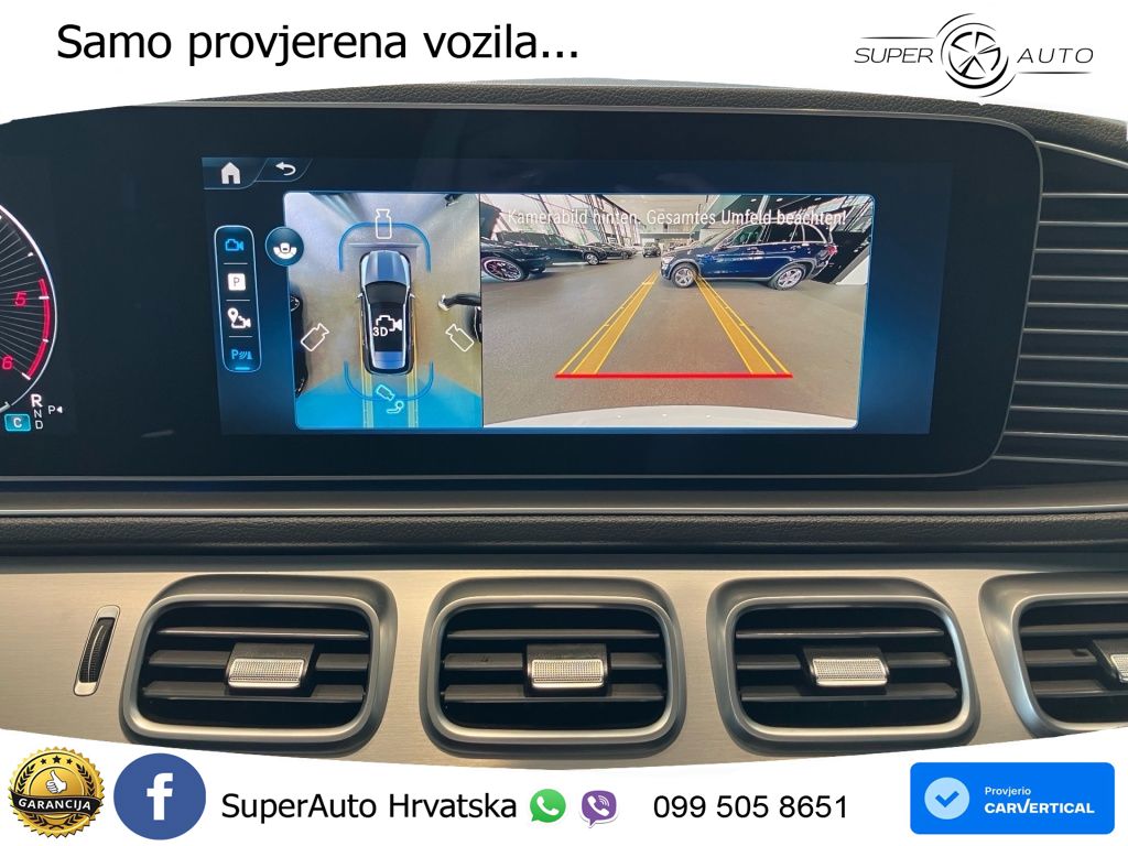 Mercedes GLE 300d (269 KS) EQ Boost 4MATIC 9G-TRONIC AMG ZRAČNI+ACC+GR SJED+360+PANO