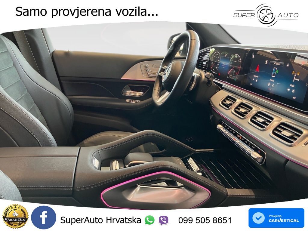 Mercedes GLE 300d (269 KS) EQ Boost 4MATIC 9G-TRONIC AMG ZRAČNI+ACC+GR SJED+360+PANO