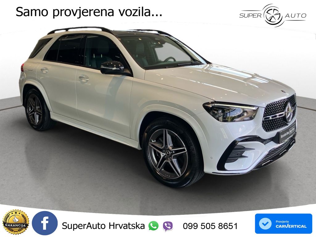 Mercedes GLE 300d (269 KS) EQ Boost 4MATIC 9G-TRONIC AMG ZRAČNI+ACC+GR SJED+360+PANO