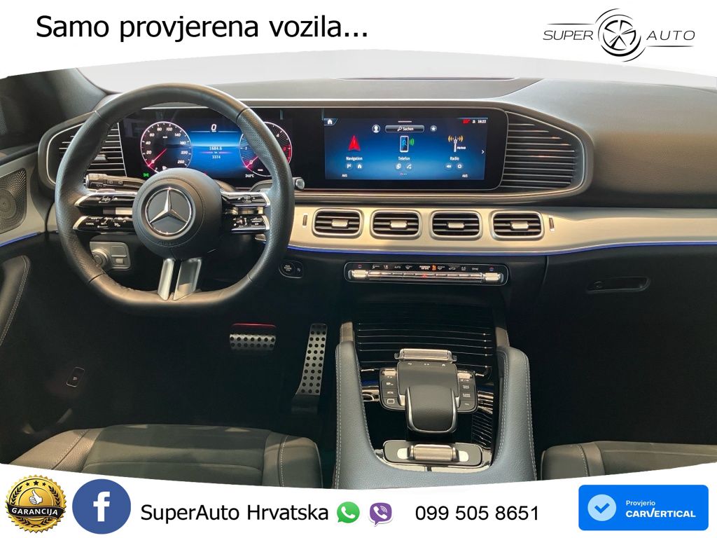 Mercedes GLE 300d (269 KS) EQ Boost 4MATIC 9G-TRONIC AMG ZRAČNI+ACC+GR SJED+360+PANO