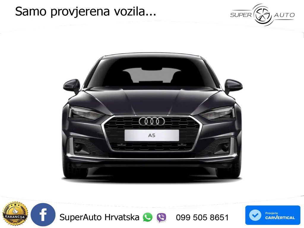 Audi A5 Sportback 40 TDI (204 KS) S tronic advanced