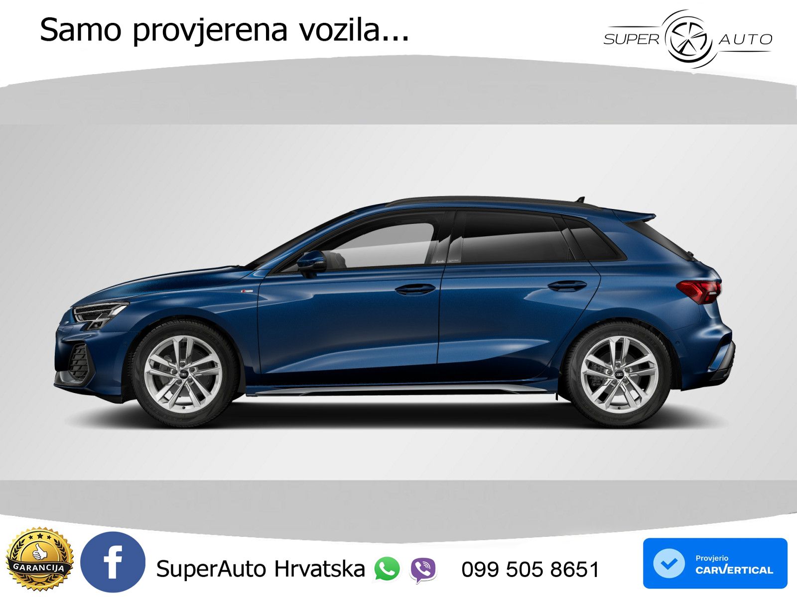 Audi A3 35 TFSI (150 KS) S line LED+GR SJED+ACC