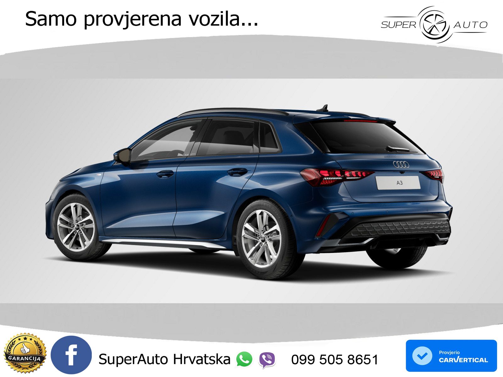Audi A3 35 TFSI (150 KS) S line LED+GR SJED+ACC