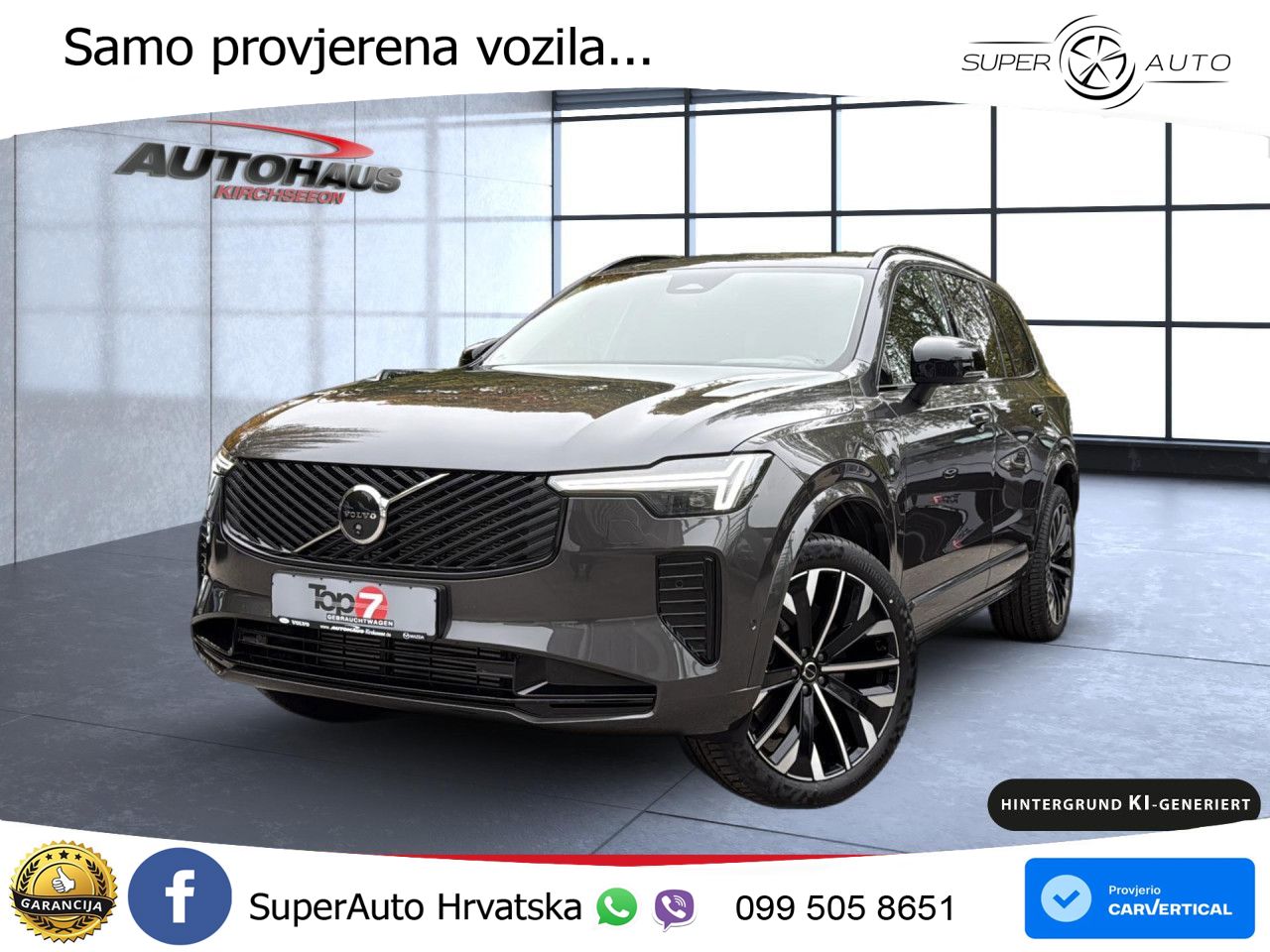 Volvo XC90 2.0 T8 AWD Automatic MATRIX+GR SJED+KAM