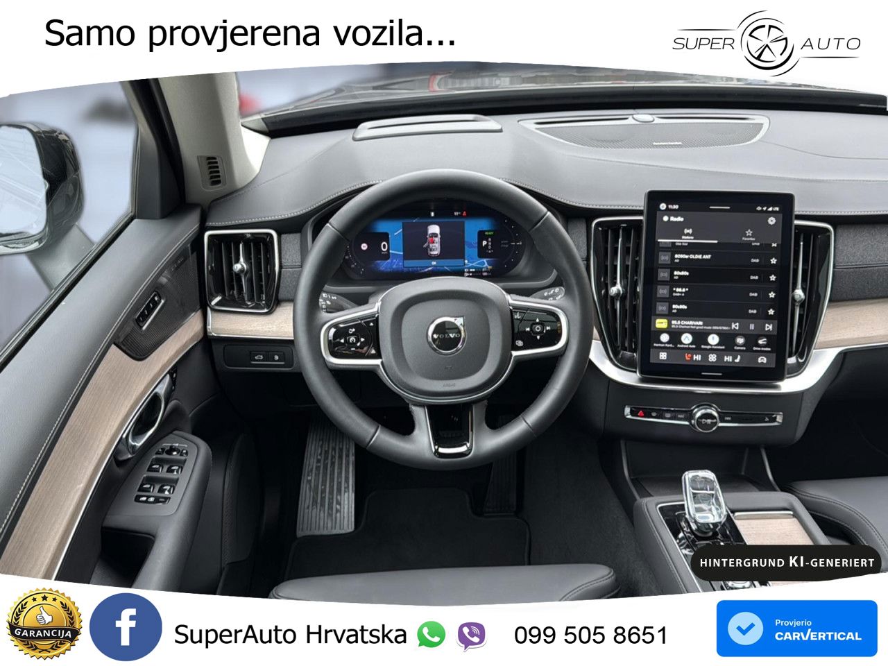 Volvo XC90 2.0 T8 AWD Automatic MATRIX+GR SJED+KAM