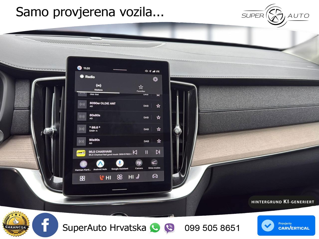 Volvo XC90 2.0 T8 AWD Automatic MATRIX+GR SJED+KAM