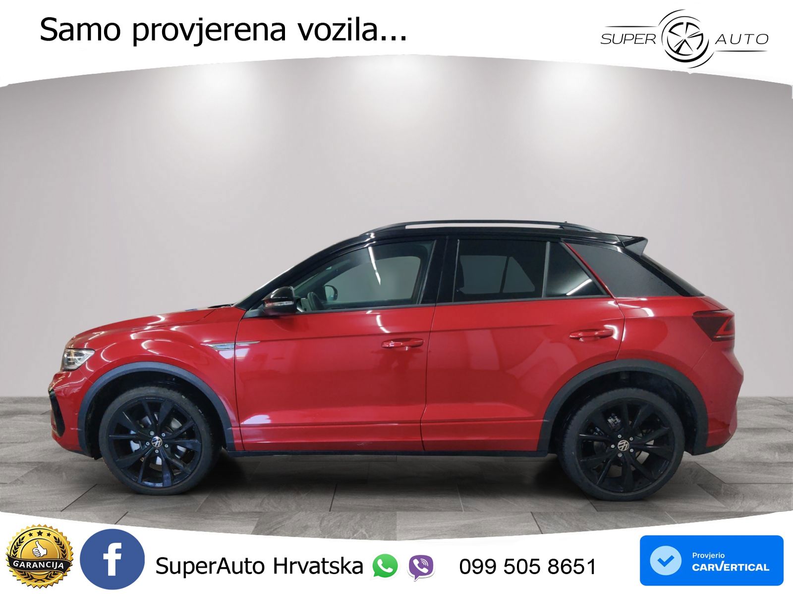 Volkswagen T-Roc 1.5 TSI (150 KS) DSG R-Line LED+GR SJED+ACC
