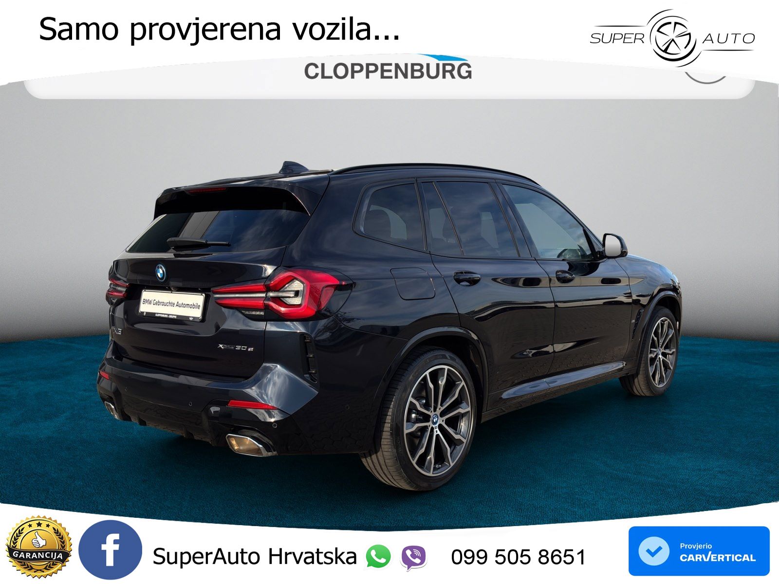 BMW X3 30e xDrive Steptronic M Sport LED+GR SJED+ACC