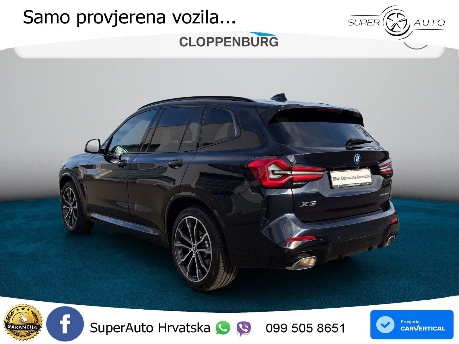 BMW X3 30e xDrive Steptronic M Sport LED+GR SJED+ACC