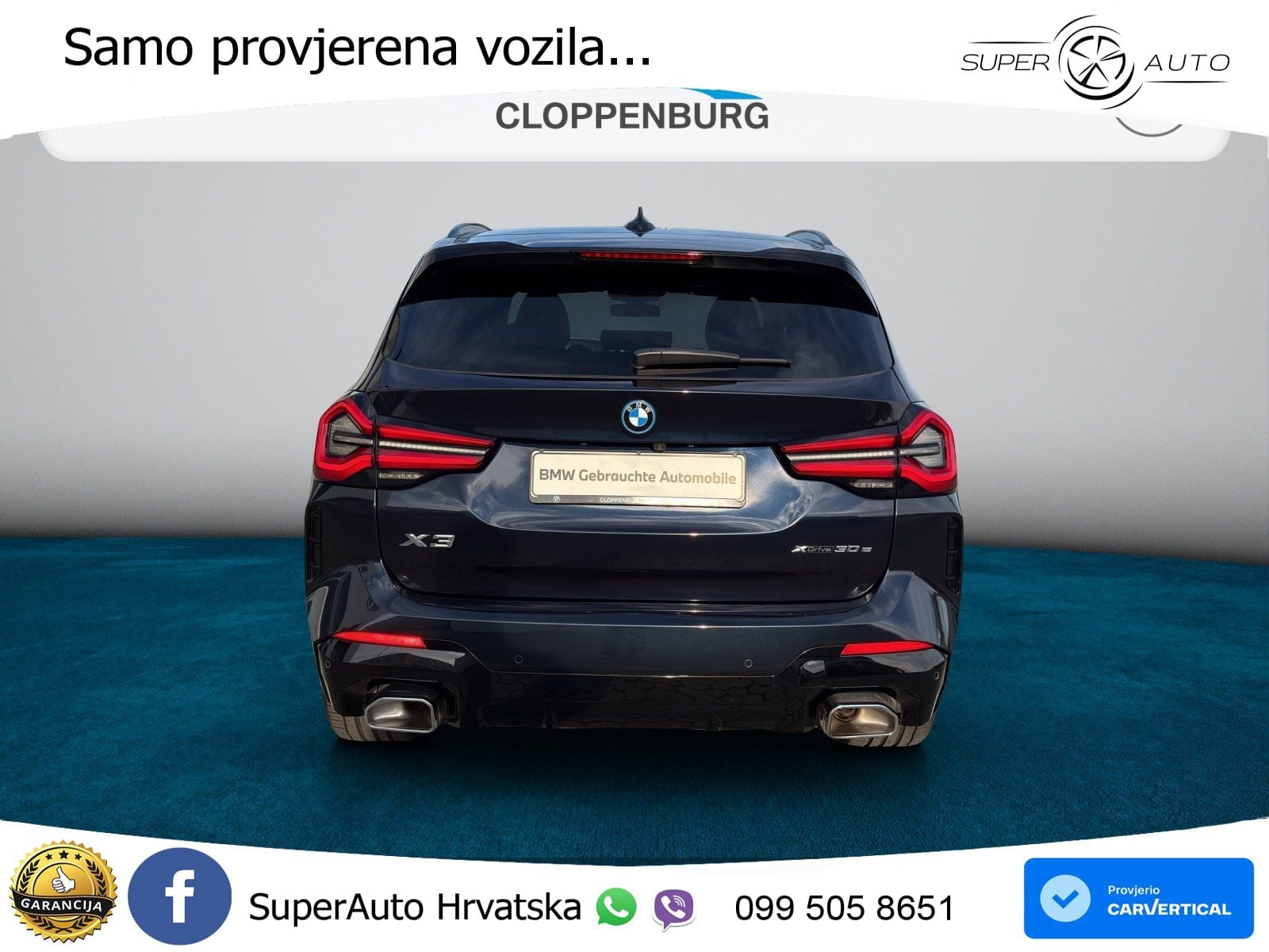 BMW X3 30e xDrive Steptronic M Sport LED+GR SJED+ACC