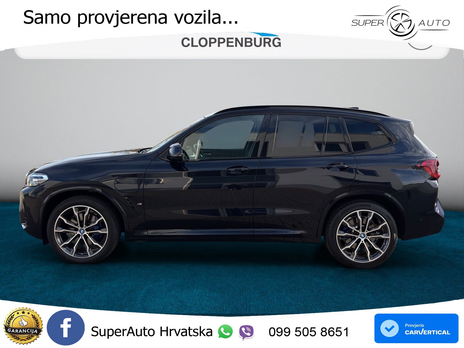 BMW X3 30e xDrive Steptronic M Sport LED+GR SJED+ACC