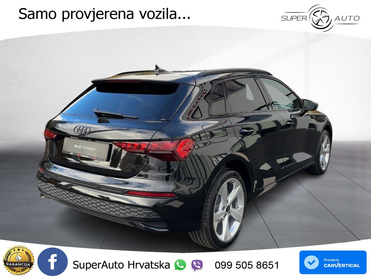 Audi A3 30 TFSI (116 KS)  S tronic advanced LED+GR SJED+ACC