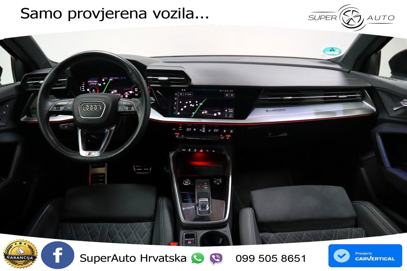 Audi A3 35 TFSI (150 KS) S tronic LED+GR SJED+ACC