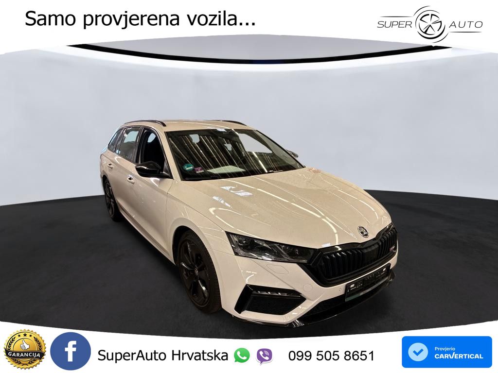 Škoda Octavia Combi RS 2.0 TDI (200 KS) DSG LED+GR SJED+ACC