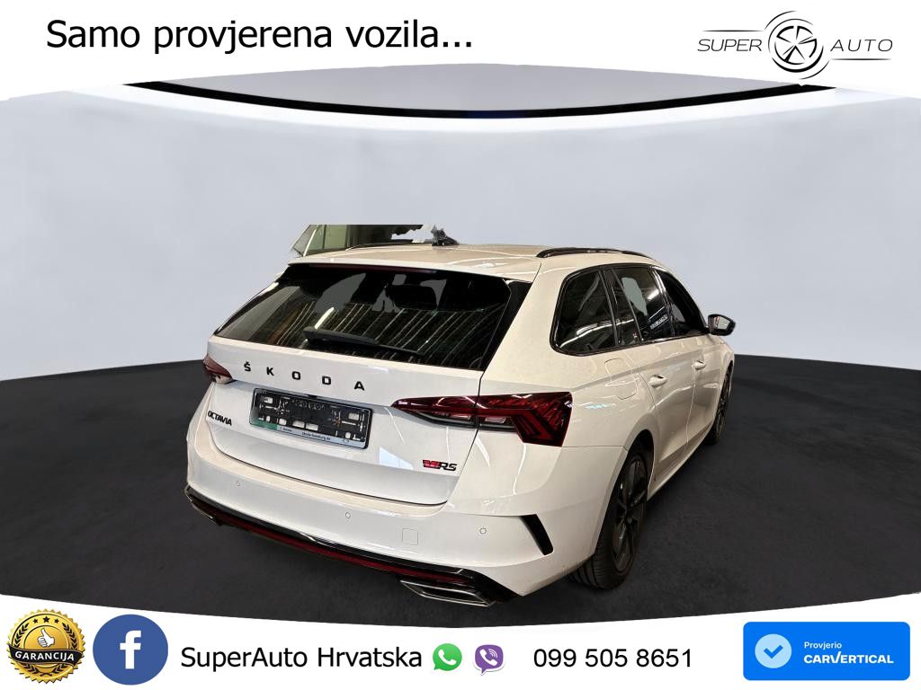 Škoda Octavia Combi RS 2.0 TDI (200 KS) DSG LED+GR SJED+ACC