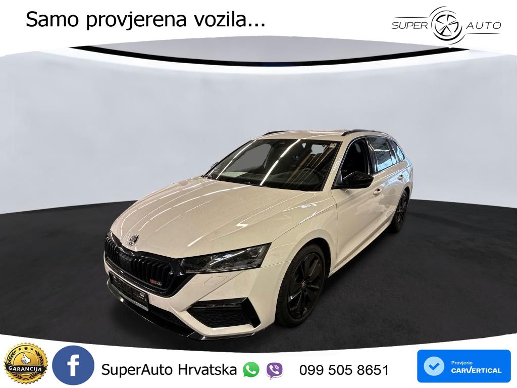 Škoda Octavia Combi RS 2.0 TDI (200 KS) DSG LED+GR SJED+ACC