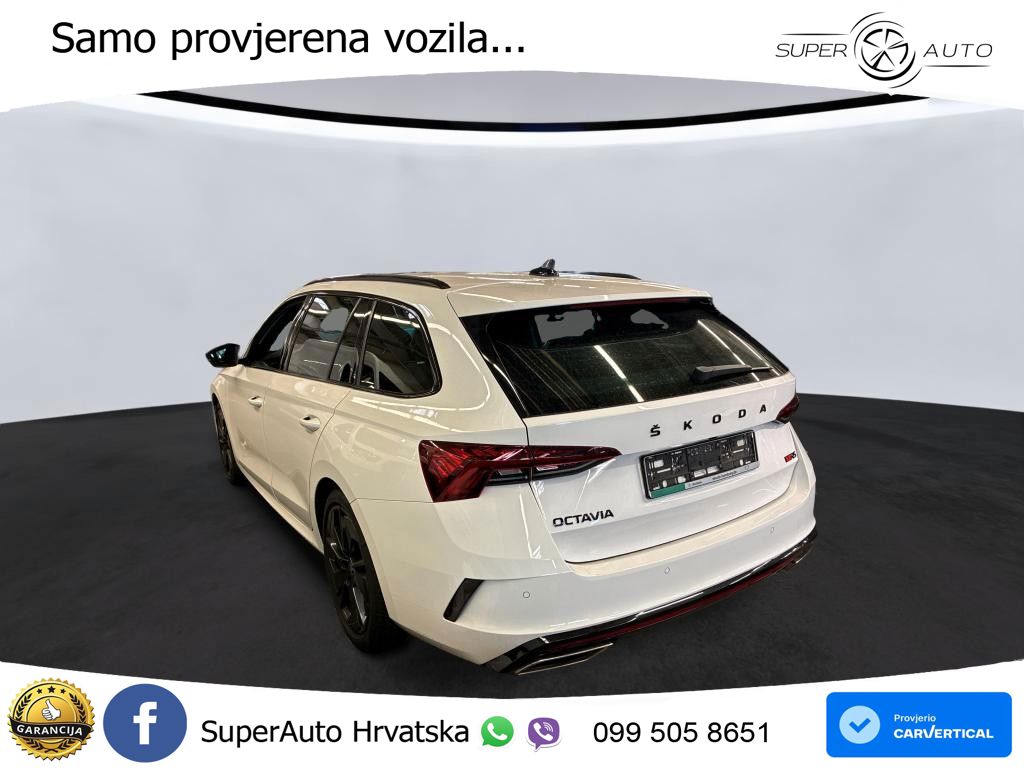 Škoda Octavia Combi RS 2.0 TDI (200 KS) DSG LED+GR SJED+ACC
