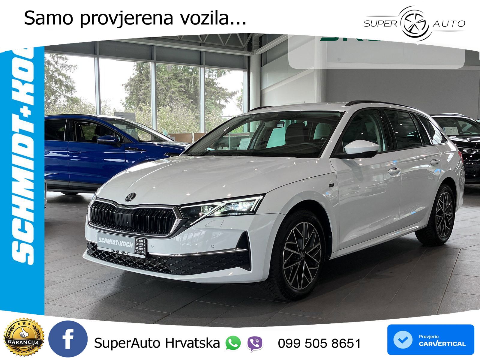Škoda Octavia Combi 2.0 TDI (150 KS) DSG LED+GR SJED+ACC