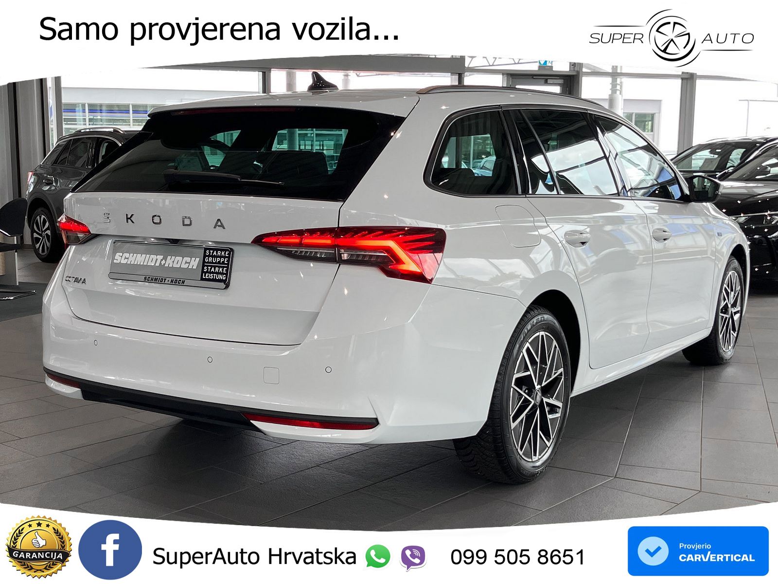Škoda Octavia Combi 2.0 TDI (150 KS) DSG LED+GR SJED+ACC