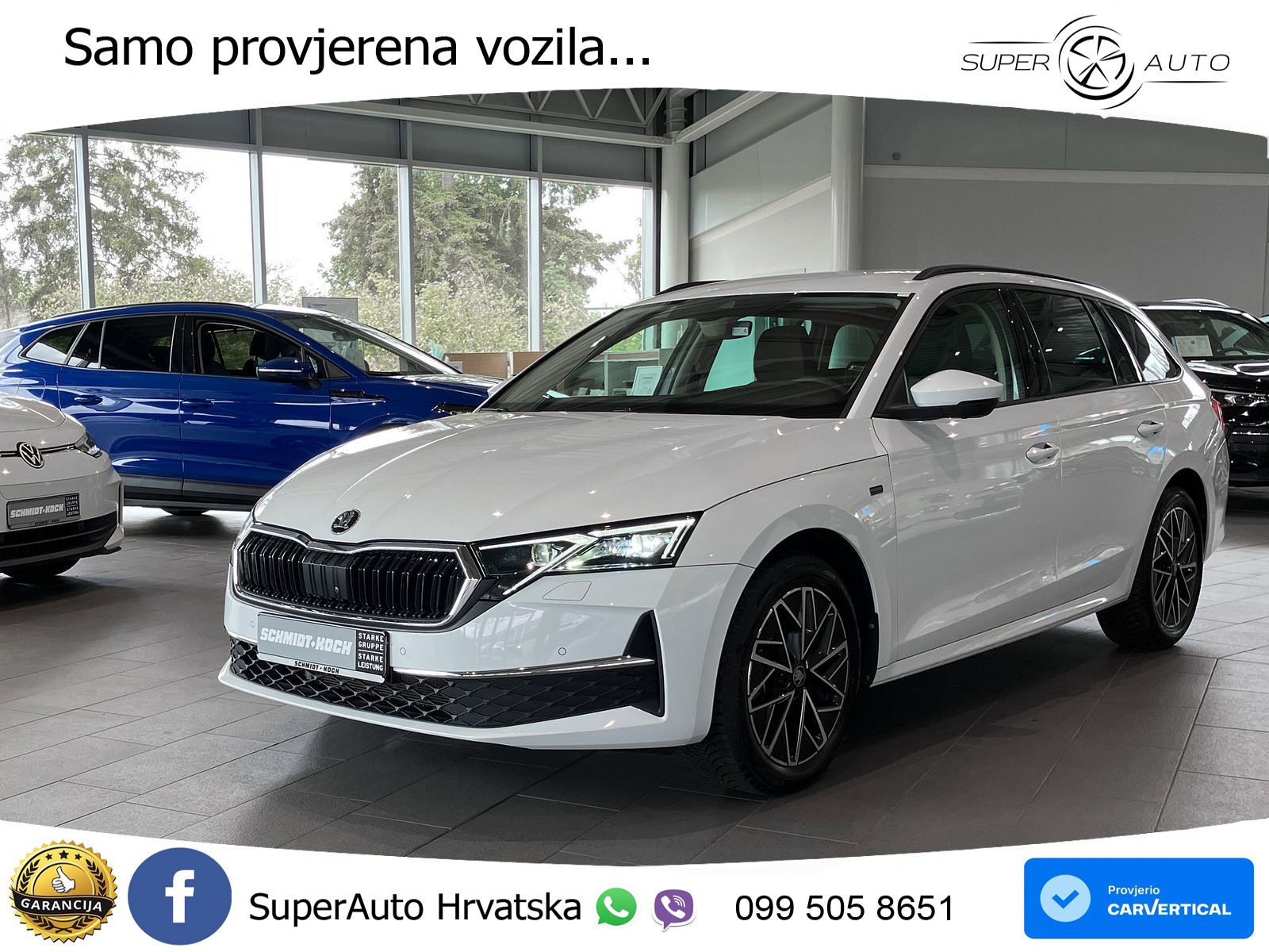 Škoda Octavia Combi 2.0 TDI (150 KS) DSG LED+GR SJED+ACC