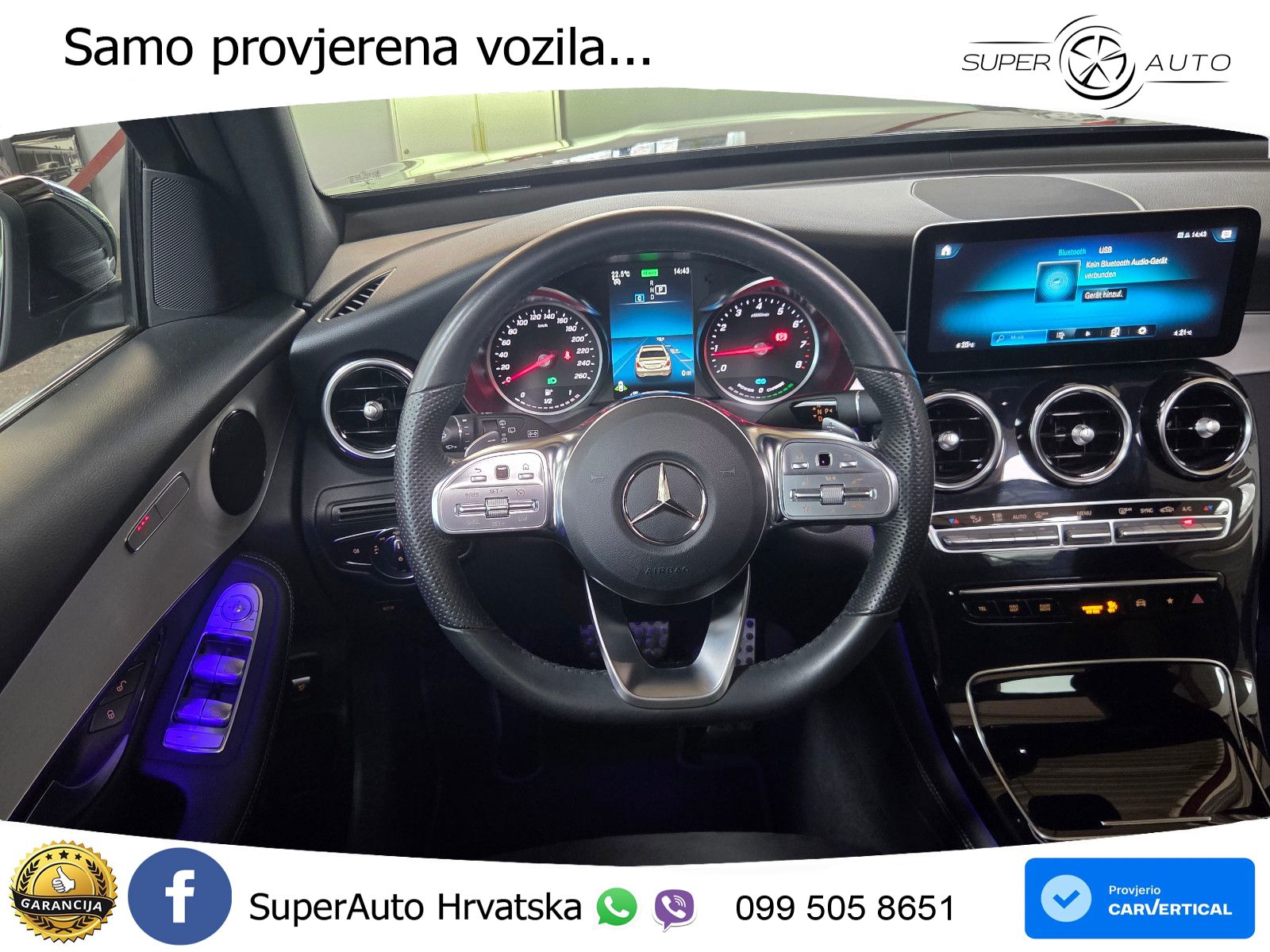 Mercedes GLC 200 (197 KS) 4MATIC G-TRONIC AMG LED+GR SJED+ACC