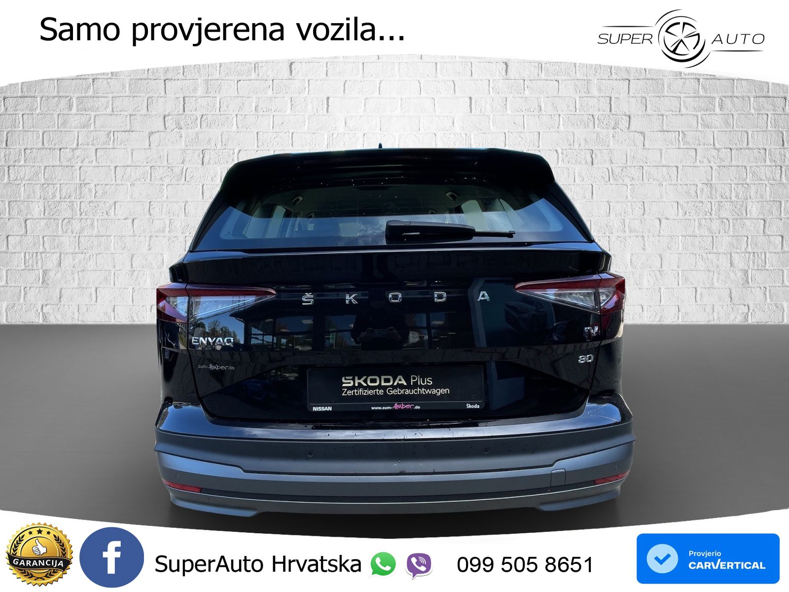 Škoda Enyaq iV 80 82 kWh (204 KS) Lounge