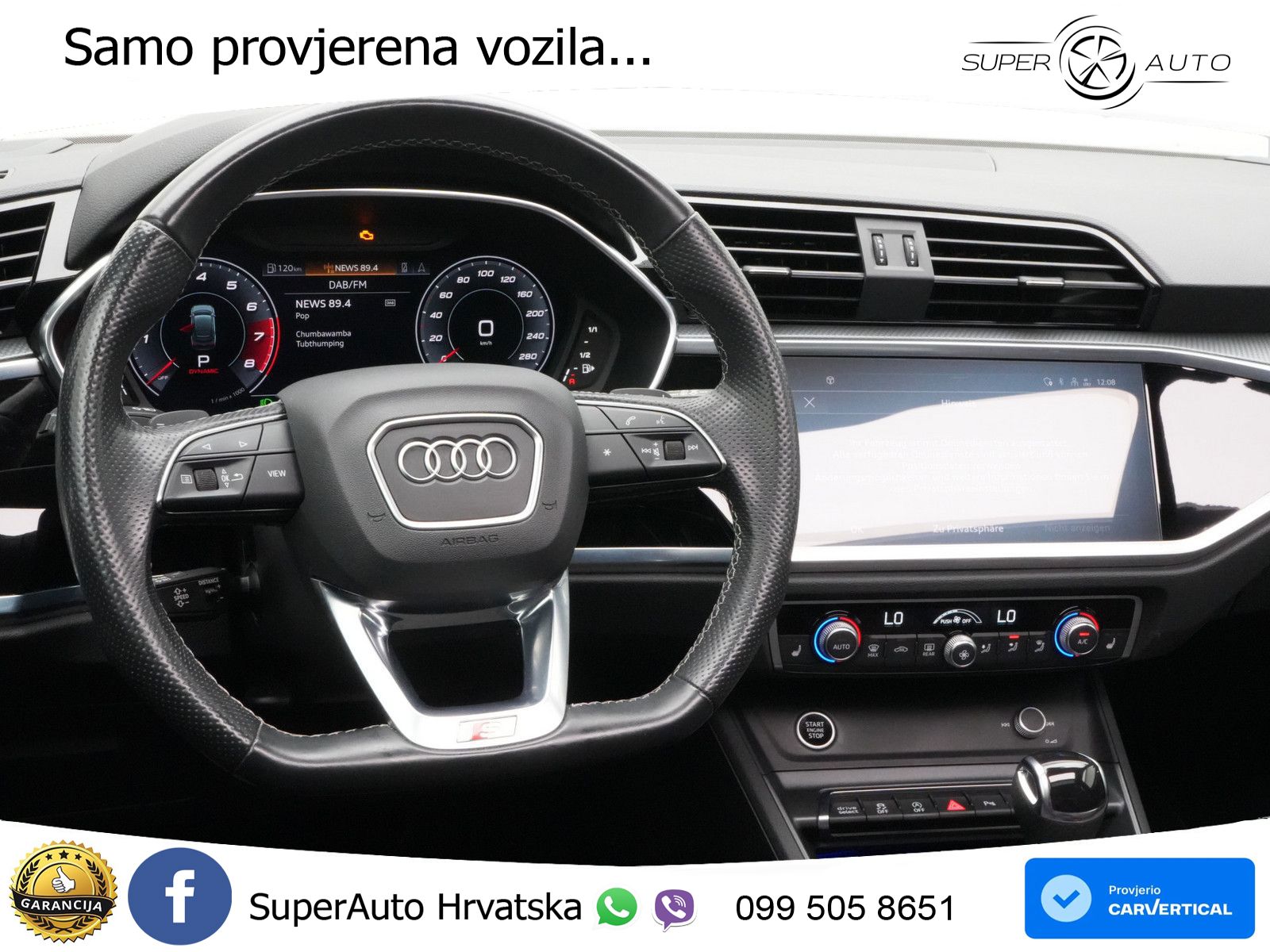 Audi Q3 II Sportback 45 TFSI (245 KS) quattro S tronic S line LED+GR SJED+ACC