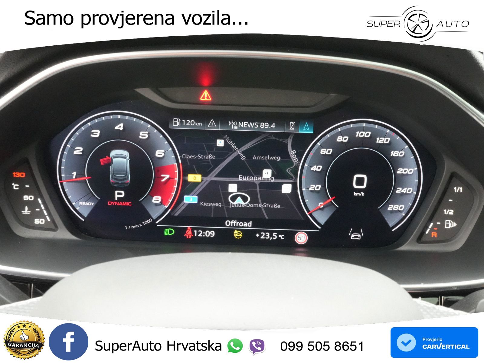Audi Q3 II Sportback 45 TFSI (245 KS) quattro S tronic S line LED+GR SJED+ACC