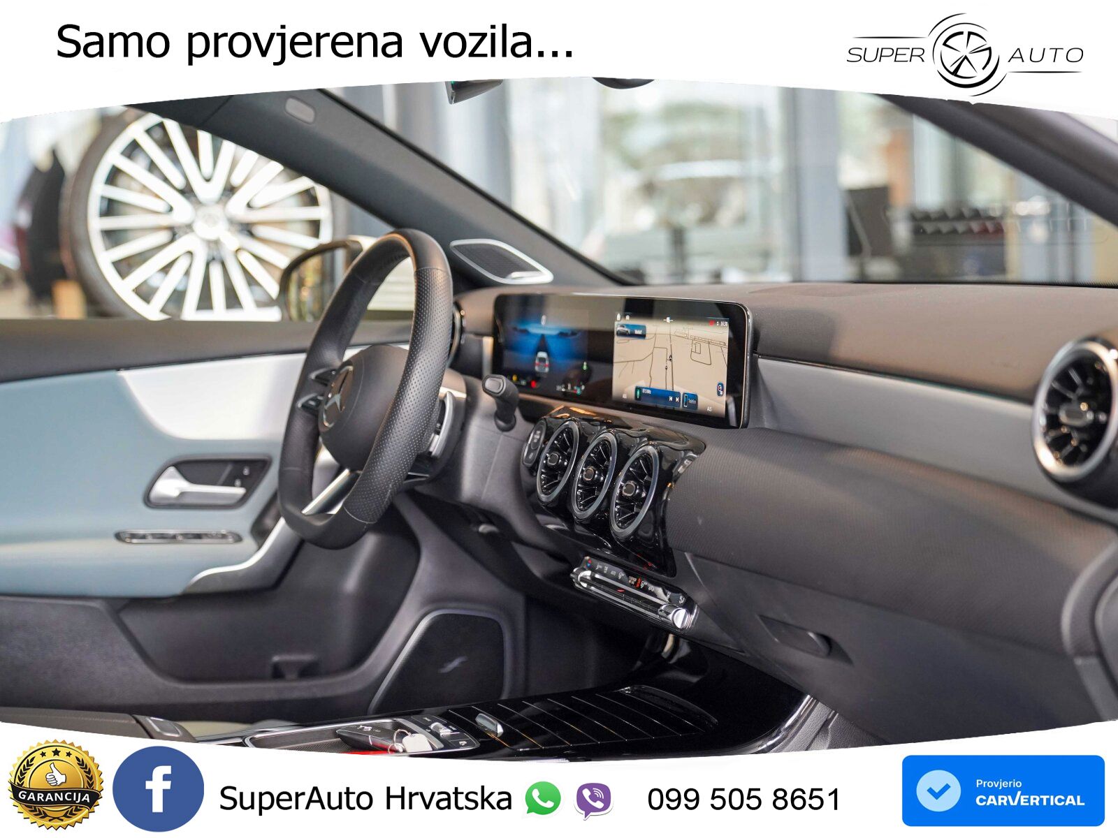 Mercedes-Benz A 200d 8G-DCT AMG LED+GR SJED+ACC