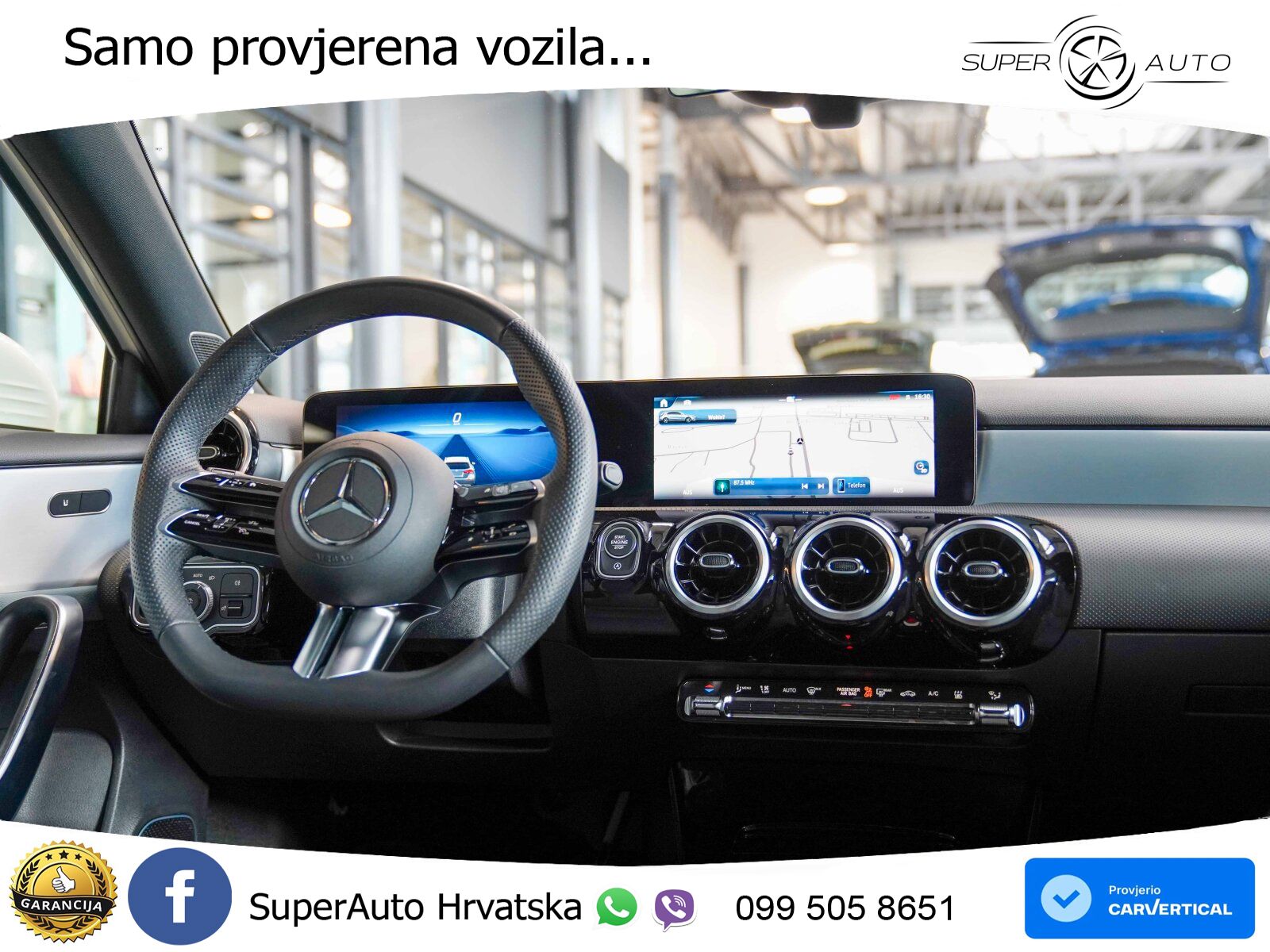 Mercedes-Benz A 200d 8G-DCT AMG LED+GR SJED+ACC