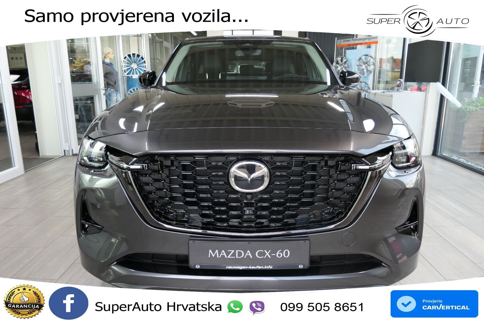 Mazda CX-60 2.5 e-Skyactiv (328 KS) AWD Automatic LED+GR SJED+ACC