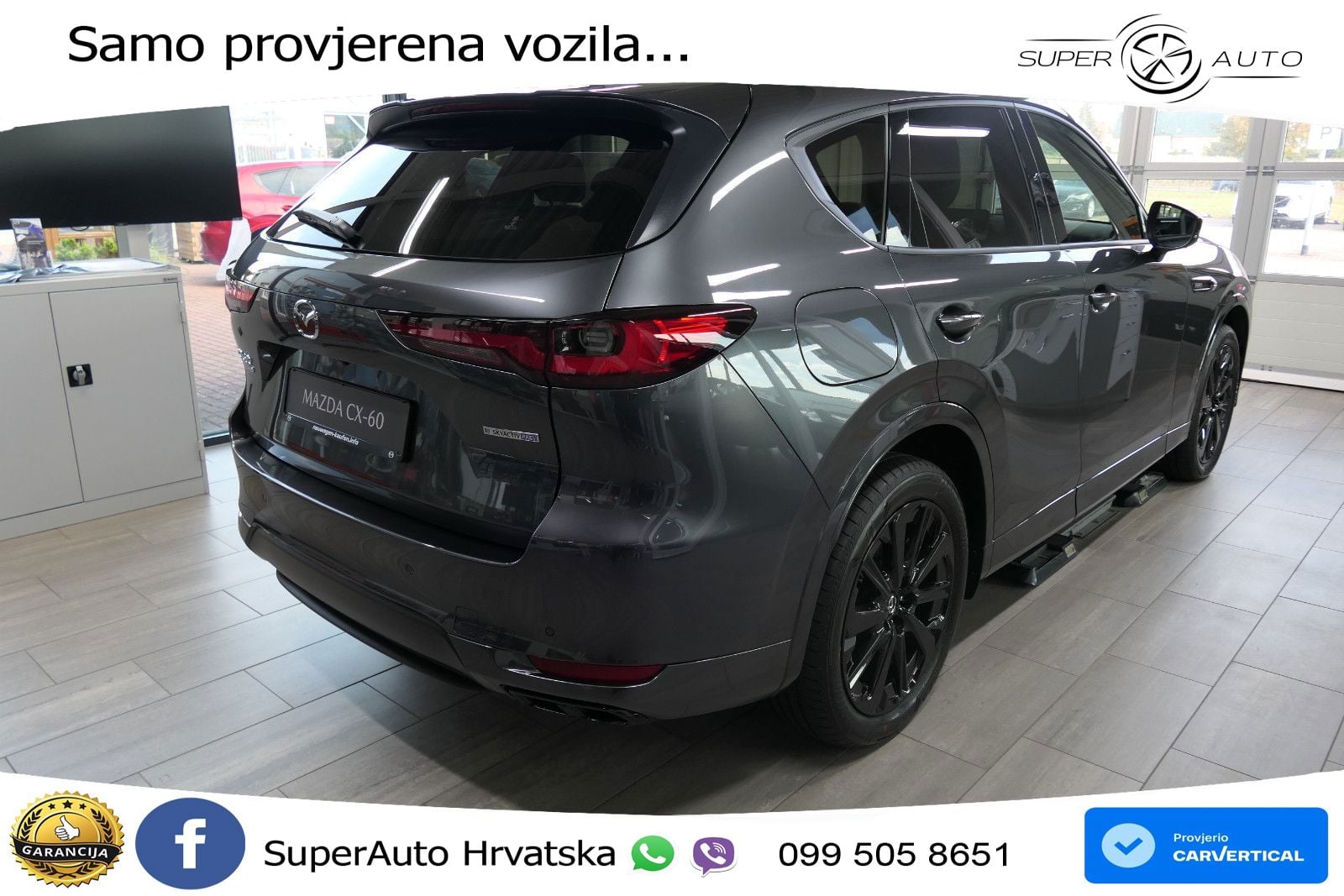 Mazda CX-60 2.5 e-Skyactiv (328 KS) AWD Automatic LED+GR SJED+ACC
