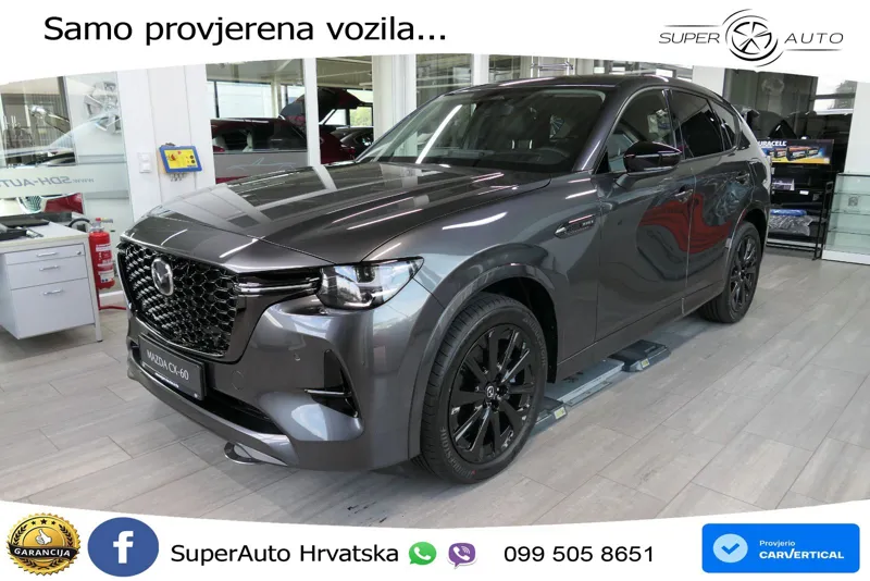 Mazda CX-60 2.5 e-Skyactiv (328 KS) AWD Automatic LED+GR SJED+ACC