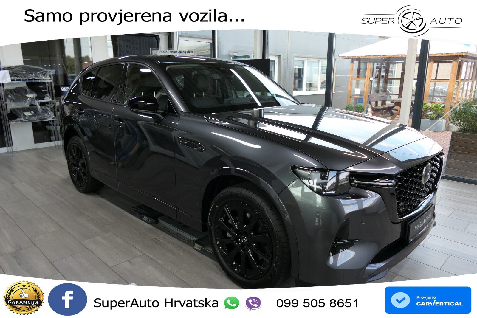 Mazda CX-60 2.5 e-Skyactiv (328 KS) AWD Automatic LED+GR SJED+ACC